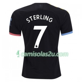 Camisolas de Futebol Manchester City Sterling 7 Equipamento Alternativa 2019/20 Manga Curta